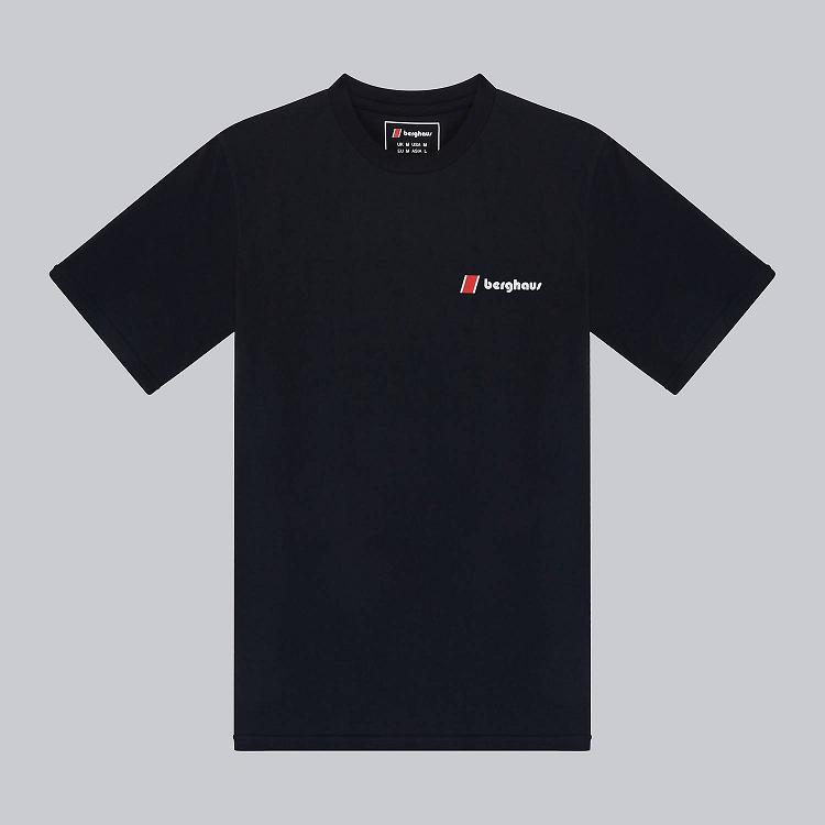 Pánska Tričko Berghaus Skyline Čierne Slovensko 0879FJPXW